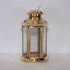 Brass Akhand Glass Jyoti Diya Stand 462g